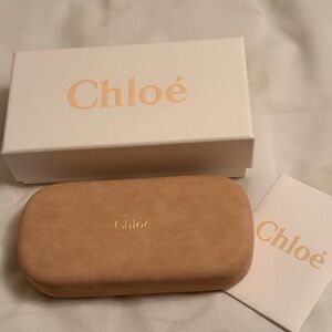 Chloé Suede Sunglasses Case